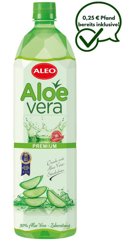 ALEO Aloe Vera Premium 1,5L – ALEO Aloe-Vera-Getränke