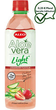 Lade das Bild in den Galerie-Viewer, ALEO LIGHT Aloe Vera Erdbeere 0,5L