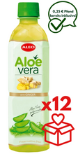 Lade das Bild in den Galerie-Viewer, ALEO Aloe Vera Ingwer 0,5L