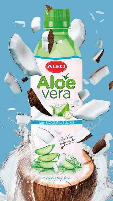 aleo aloe vera drink erfahrungen ALEO Aloe Vera Kokos 0,5L – ALEO Aloe-Vera-Getränke