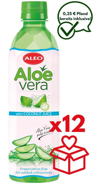 ALEO Aloe Vera Kokos 0,5L – ALEO Aloe-Vera-Getränke