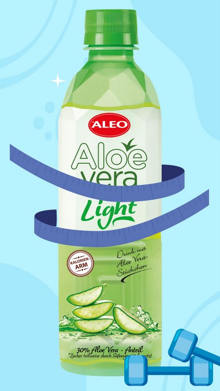 aloe vera drink kalorien ALEO Aloe Vera Light 0,5L – ALEO Aloe-Vera-Getränke
