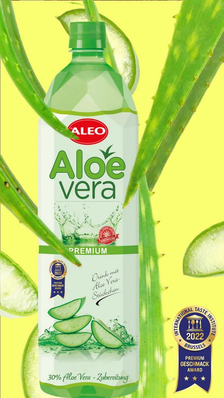 ALEO Aloe Vera Premium 1,5L – ALEO Aloe-Vera-Getränke